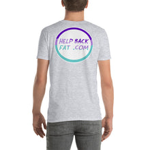 Load image into Gallery viewer, Unisex Back-Only Logo HelpBackFat.Com T-Shirt