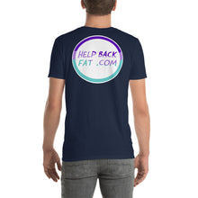 Load image into Gallery viewer, Unisex Back-Only Logo HelpBackFat.Com T-Shirt